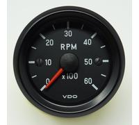 VDO Drehzahlmesser Cockpit International 52mm 6000 Umin 24V
