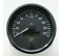 VDO SingleViu Tachometer Tacho 100mm 200 Km/h