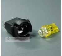 VDO TEILESATZ BELEUCHTUNG LED amber 12V MIT FASSUNG f. ZUSATZ INSTRUMENTE