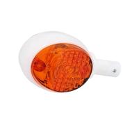 VEBCO 1 Blinker in Weiß mit orangenem Glas - für Simson KR51/1 Schwalbe, KR51/2 Schwalbe, SR4-2 Star, SR4-3 Sperber, SR4-4 Habicht, MZ ES
