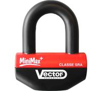 Vector- Diebstahlsicherung für Motorrad, blockiert die Bremsscheibe, Minimax + Ø16 mm / 47x 40 mm- Art & SRA-Klasse - Typ U, mit Erinnerungskabel, Typ U.…