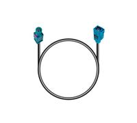 Vecys Fakra Z Adapterkabel 25 cm 9.84 Zoll Verlängerungskabel Universum FAKRA-Stecker an FAKRA Buchsenantennenadapter RG 174 Typ Z Kabel für universelle GPS Antennen Navigationssystem DAB
