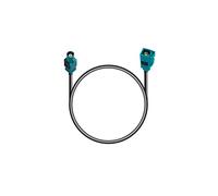 Vecys Fakra Z Stecker auf Buchse Adapterkabel 25CM/9.84IN Fakra Z Stecker auf Fakra Z Buchse Antennenadapterkabel RG174 für Universal-GPS-Antennen, Navigationssystem DAB