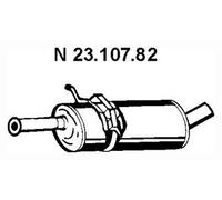 VEGAZ Mittelschalldämpfer ms415 für Mercedes