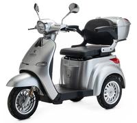 VELECO Cristal Seniorenmobil Dreirad Roller Elektromobil 1000W SILBER