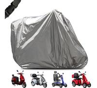Veleco ® Wasserdicht Abdeckplane Für Elektromobil, Regenschutz für Mobilitätsroller, Schwerlast Abdeckhauben Fur Seniorenmobil, Motorradabdeckung Fur Moped, Rollstuhl, Elektro Roller Und Dreirad