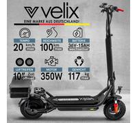 Velix E-Kick 20 Pro mit zwei Akkus und Heckkoffer