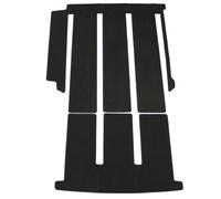 Velours Fußmatten Komplettauslage für VW T5 Multivan 1 Schiebetüre Bj.2003-20