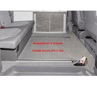 Veloursteppich 3 Bodenschienen Fahrgastraum, VW T6.1 California Ocean/Coast, ...