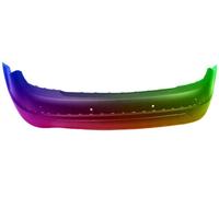 Venox Autoteile Stoßstange Hinten Für Mercedes C-Klasse W204 2007-2011 Lackiert In Wunschfarbe PDC 1 Stk