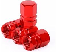 Ventildeckel für Autos - 4 Stück, Korrosionsschutz Langlebig Ventilschutz Dichtung Ventilkappen Compatible with V-W T ROC 2017-2020 2021 2022 2023 2024 2025 A1 A2.,D