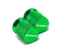 Ventileinsatzkappen Für BMW R1300GS R 1300 GS 1300GS R1300 2023 2024 Motorrad Zubehör CNC Aluminium Rad Reifen Ventil Kappen(Green)
