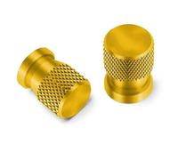 Ventileinsatzkappen Für KYMCO AK550 XCITING 250 300 350 400 400S 500 Downtown 125 300i Motorrad Zubehör Rad Reifen Ventil Kappen Luftdichte Abdeckungen(Gold)