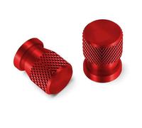 Ventileinsatzkappen Für KYMCO AK550 XCITING 250 300 350 400 400S 500 Downtown 125 300i Motorrad Zubehör Rad Reifen Ventil Kappen Luftdichte Abdeckungen(Rosso)