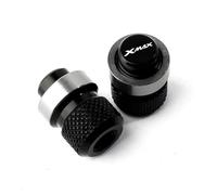 Ventileinsatzkappen Für Yamaha Xmax 125 250 300 450 XMAX250 XMAX300 XMAX400 2021 2022 Motorrad Zubehör CNC Aluminium Rad Reifen Ventil Kappen(Grey)