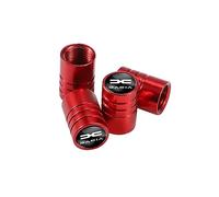 Ventilkappen für Autoreifen, korrosionsbeständig, für Dacia Duster Spring Logan, Sandero, Jogger, Lodgy, auslaufsicher, Staubschaft, Premium mit Dichtungsgummi, 4 Stück