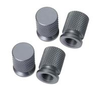 Ventilkappen Zubehör Für Xpeng G3 G3i G6 G9 G9X X2 X9 H93 | Aluminiumlegierung Ventilkappen Auto Staubschutzkappen(Gris)