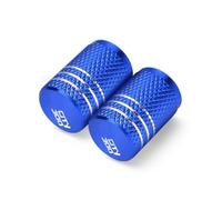 Ventilkappenteile Motorrad Reifen Ventil Air Port Stem Abdeckung Kappe Stecker Zubehör Für Yamaha Tricity125 Tricity155 Tricity300 Tricity 125 155 300(Blu)