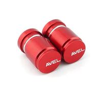 Ventilkappenteile Motorradzubehör Reifenventilkappe Für Ducati Diavel V4 1200 1260 /S Carbon Cromo Strada(Rosso)