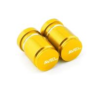 Ventilkappenteile Motorradzubehör Reifenventilkappe Für Ducati Diavel V4 1200 1260 /S Carbon Cromo Strada(Yellow)