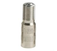 Ventilverlängerung aus verchromtem Messing für Xiaomi für M365 Elektroroller, silberfarben, wasserdicht, langlebig, Reifenfüllwerkzeug, 19 mm (27 mm)