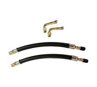 Ventilverlängerung, schnell aufblasbar, flexibel, wasserdicht, tragbar | Schlauchverlängerung für Auto, LKW, Motorrad, Fahrrad, Roller, SUV, Limousine, Pick-Up, Anhänger, Fahrer