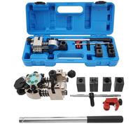 Venussar Bördelgerät Bremsleitungen, 45 Grad Bremsleitung Bördelwerkzeug für Einzel-, Blasen- und Doppelbördel (Ø 4,75mm/6,35mm/8mm/9,5mm) blau