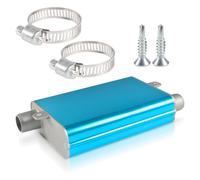 Verbesserte Schalldämpfer-Kit,Abgasschlauch Schalldämpfer,Dieselheizung Schalldämpfer,Parkheizung Schalldämpfer Set,Auspuffrohr Schalldämpfer 24mm,Diesel Auto Heizung Zubehör