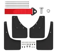 Verbreiterung Auto Für Suzuki Für Jimny Für Sierra JB64 JB74 2019-2023 Schmutzfänger Mit Tow Strap Spritzschutz Kotflügel Kotflügel(With Tow Strap)