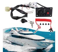 Vereinfachter Einbau Zündschlüssel Schalttafel 3710096J24 für Boote