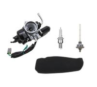 Vergaser 12mm + Luftfilter + Zündkerze + Benzinhahn Set passend für Piaggio Sfera 50 NSL - Komplettset für optimale Leistung