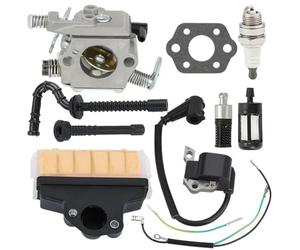 Vergaser Auto Für Für stihl MS210 MS230 MS250 | WT-215-1 Vergaser-Zündspulen-Set für Zama C1Q-S11G C1Q-S11E Walbro WT-286 WT-215 Vergaser