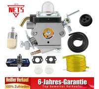 Vergaser Benzinfilter Zündkerze für Husqvarna 129C 129L 129R 129LDX Rasentrimmer