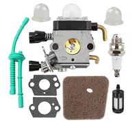Vergaser Carburetor Für FS38 FS45 FS46 FS55 KM55 Rasentrimmer Vergaser Kit Freischneider Rasenmäher Luft Kraftstofffilter Dichtung Carb