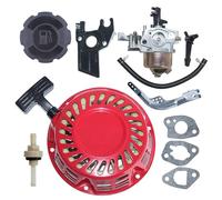 Vergaser Düsen Vergaseranlagen Rückstoß Rücklauf Starter Vergaser Carb Für GX160 Für GX200 5,5 PS 6,5 PS Für GX 160 200 Rasenmäher Gouverneur Arm Hebel Choke Stange