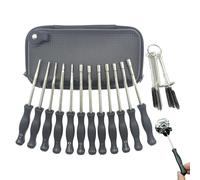 Vergaser-Einstellset, Schraubendreher Set für Vergaser-Einstellwerkzeug, effizientes Vergaser-Einstellwerkzeug, Vergaser-Einstellwerkzeug, Ersatzteile für