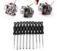Vergaser Einstellwerkzeug Set, 10 Stück Spezialschlüssel Zubehör für Motorrad Vergaser Tuning und Wartung