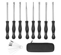 Vergaser-Einstellwerkzeug-Set, Edelstahl-Schraubendreher-Set mit Reinigungsnadeln, Bürsten für Motorrad-Gebläse, Unkrautfresser, Trimmer, Kettensäge, kleine Motor-Tuning