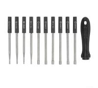 Vergaser-Einstellwerkzeug-Set für kleine Motoren, 10 Werkzeuge mit praktischer Tragetasche