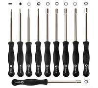 Vergaser-Einstellwerkzeug-Set mit mehreren Schraubendreherköpfen und rutschfestem Griff für kleine Motoren, kompatibel mit großen Marken (10 Stück)