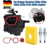Vergaser für Briggs Stratton 300e 450e 500e 550e 575e 600e Motor Luftfilter