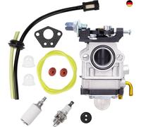 Vergaser für Motorsense 52 cc 49 cc 43 cc, Inklusive Komplettem Zubehörsatz, P
