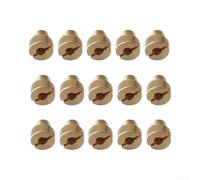 Vergaser Jet Kit Metall 15 Stück für Mikuni 604(15pcs) | Kompatibel mit für mikuni 604, verbessert Kraftstoffzerstäubung, goldene für oberfläche, robustes Design