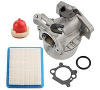 Vergaser Kit for Briggs & Stratton 6150 4-7 for HP Motoren 650 -Serie Troy Bilt 6. 5 PS Luftkraftstofffilterdichtung Vergaser Kohlenhydrate