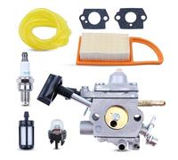 Vergaser-Kit für Stihl BR600 BR500 BR550 Laubbläser, ADEFOL Vergaser mit Dichtung + Luftfilter + Zündkerze + Benzinfilter, Ersatzteile Zubehör