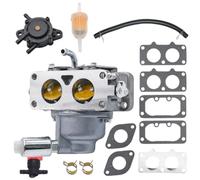 Vergaser-Kit mit Kraftstoffpumpe und Einbauteilen, kompatibel mit Briggs & Stratton V-Twin Motoren 40G777 40H777 44K777 49M977 Serie, ersetzt 796227 796997 796258 Modelle