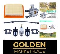 Vergaser Kit Stihl FS120 FS200 FS350 Ersatzteile inklusive Dichtung Luftfilter