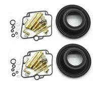 Vergaser Kits 2 Stück Für Mikuni BST33 Für SUZUKI 1989-1998 1999 2000 GS500E Motorrad Vergaser Reparatur Kit Carb Float Vakuum Membranen(SET B)