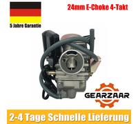 Vergaser komplett 24mm mit E-Choke China 4-Takt Für Roller GY6 125ccm REX RS