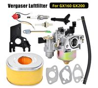 Vergaser Luftfilter für Honda GX120 Gx160 5.5hp GX200 6.5 PS 168F Rasenmäher